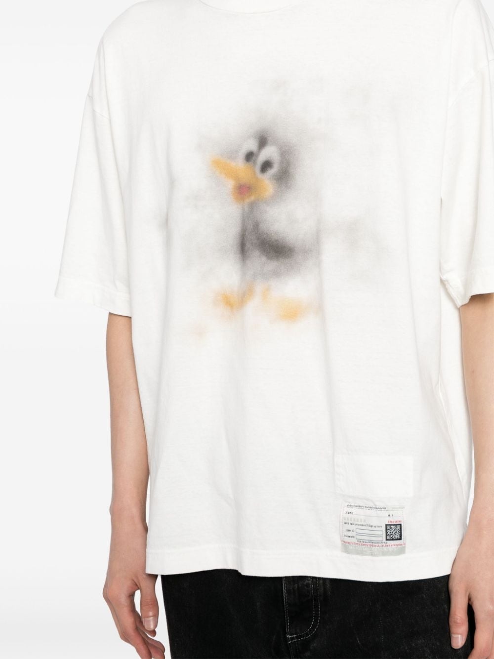 Duck-print cotton T-shirt - 5