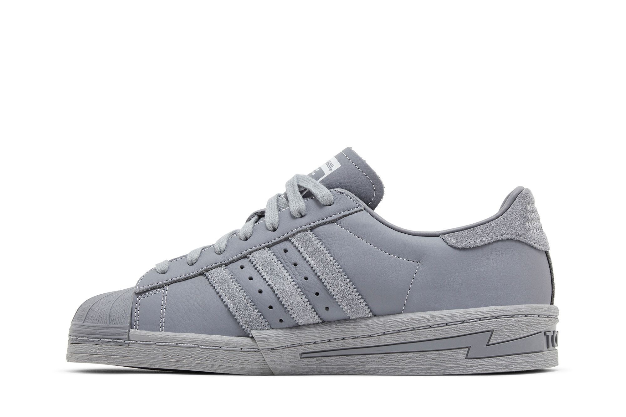 Neighborhood x Superstar 'Cement Grey' - 3