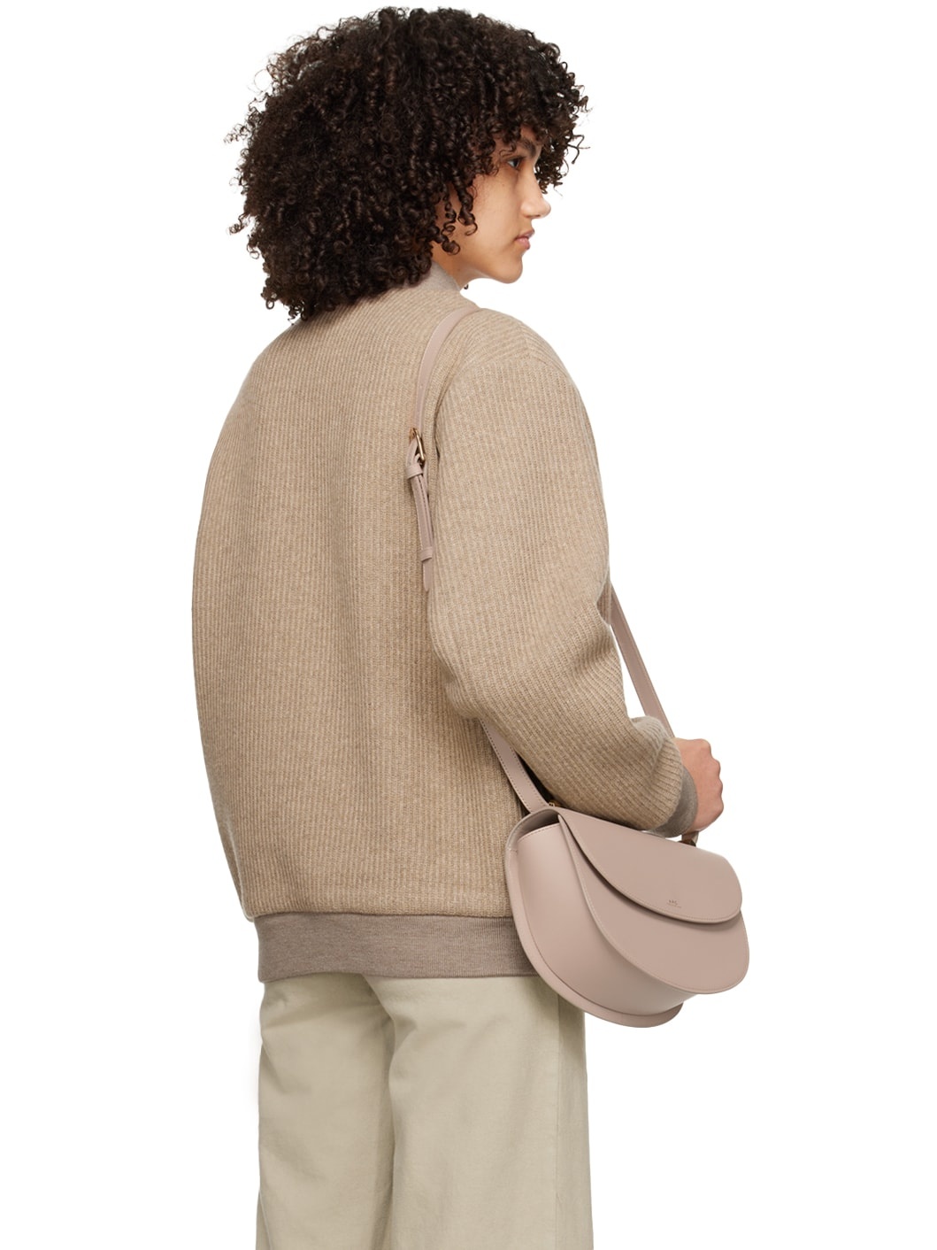 Beige Mick Bomber Jacket - 3