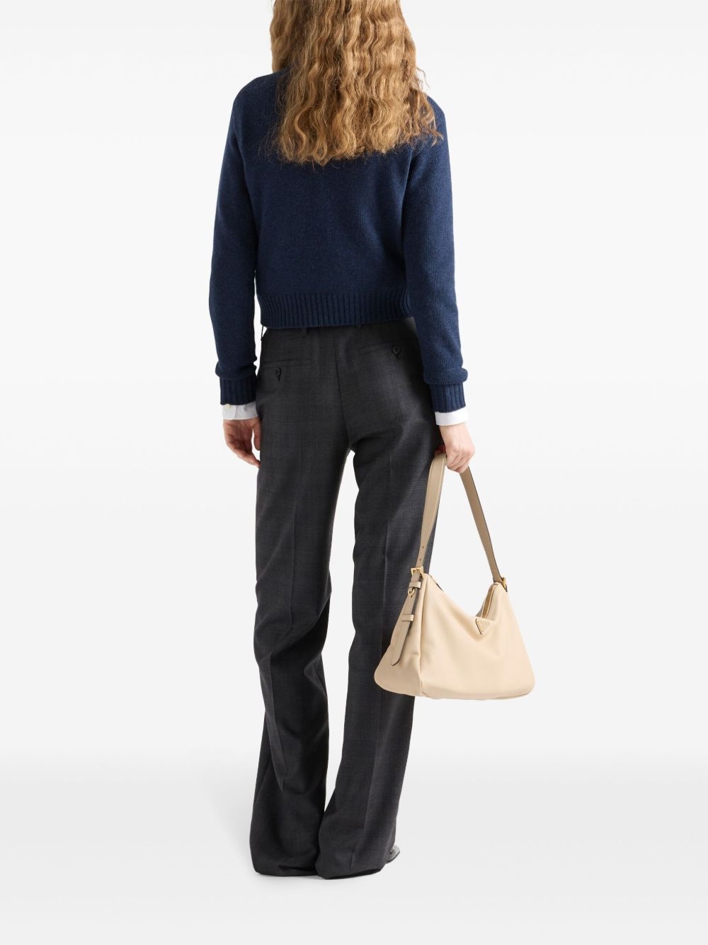 ribbed Re-Cashmere sweater - 3