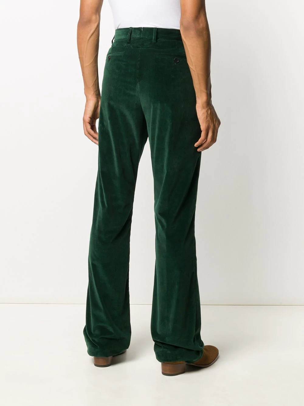 flared corduroy trousers  - 4