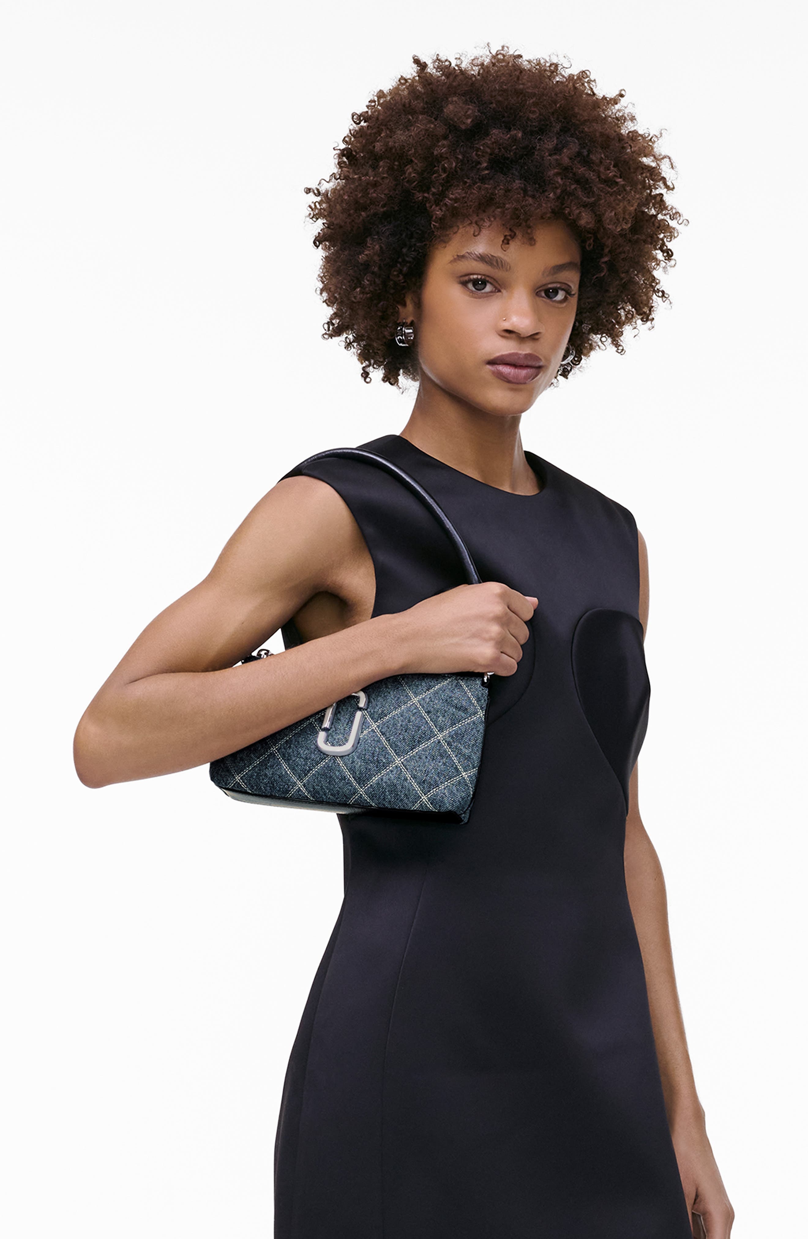 Marc Jacobs The Quilted Snapshot Pochette Bag in Light Wash Indigo at Nordstrom - 2