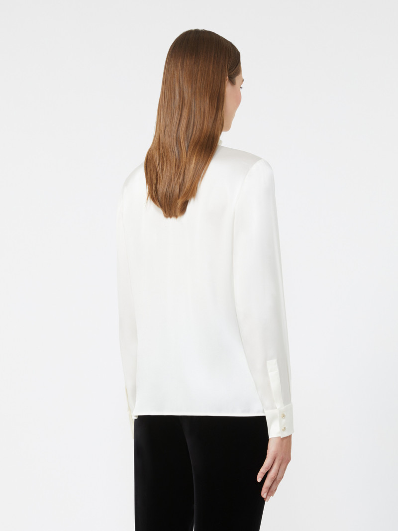 GILLES Silk satin blouse 4