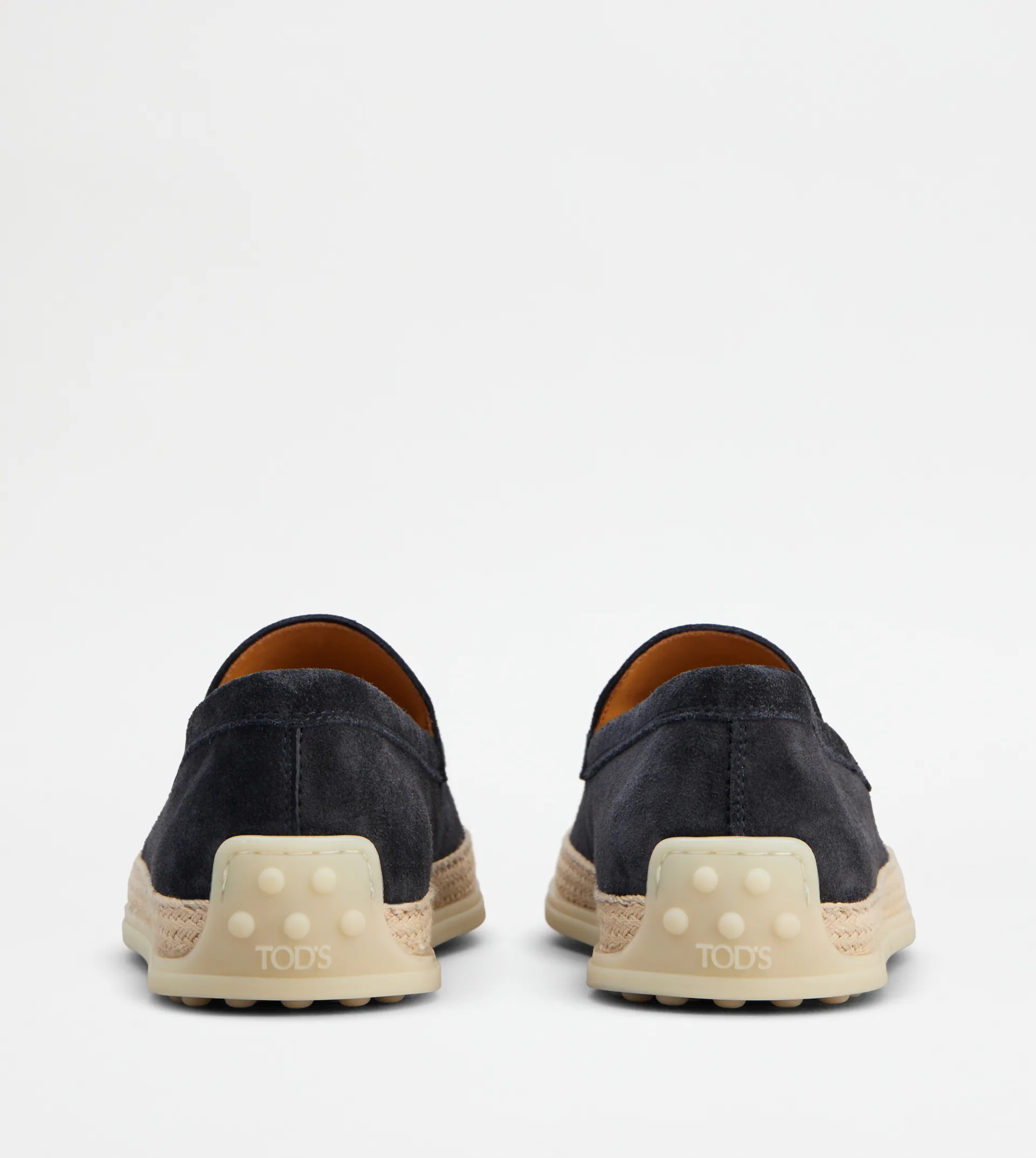 SLIPPER LOAFERS IN SUEDE - BLUE - 3