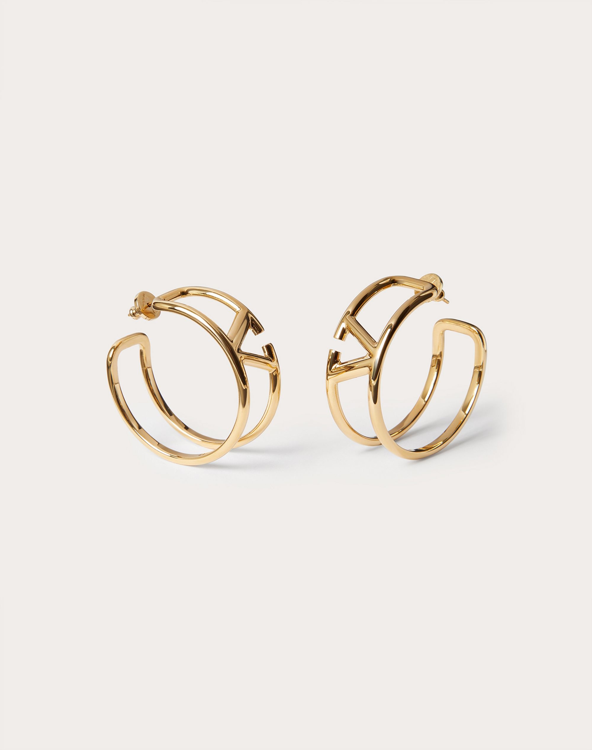 VLogo Signature Metal Earrings - 1