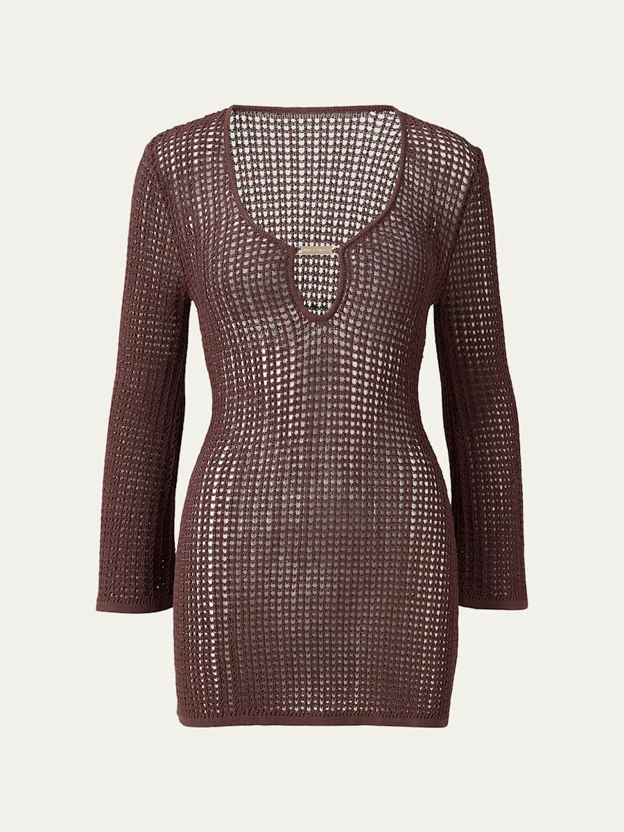 Ellis Crochet Sundress Coverup - 1