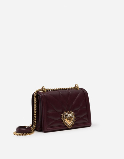 Dolce & Gabbana Small Devotion side bag in matelassé nappa leather outlook