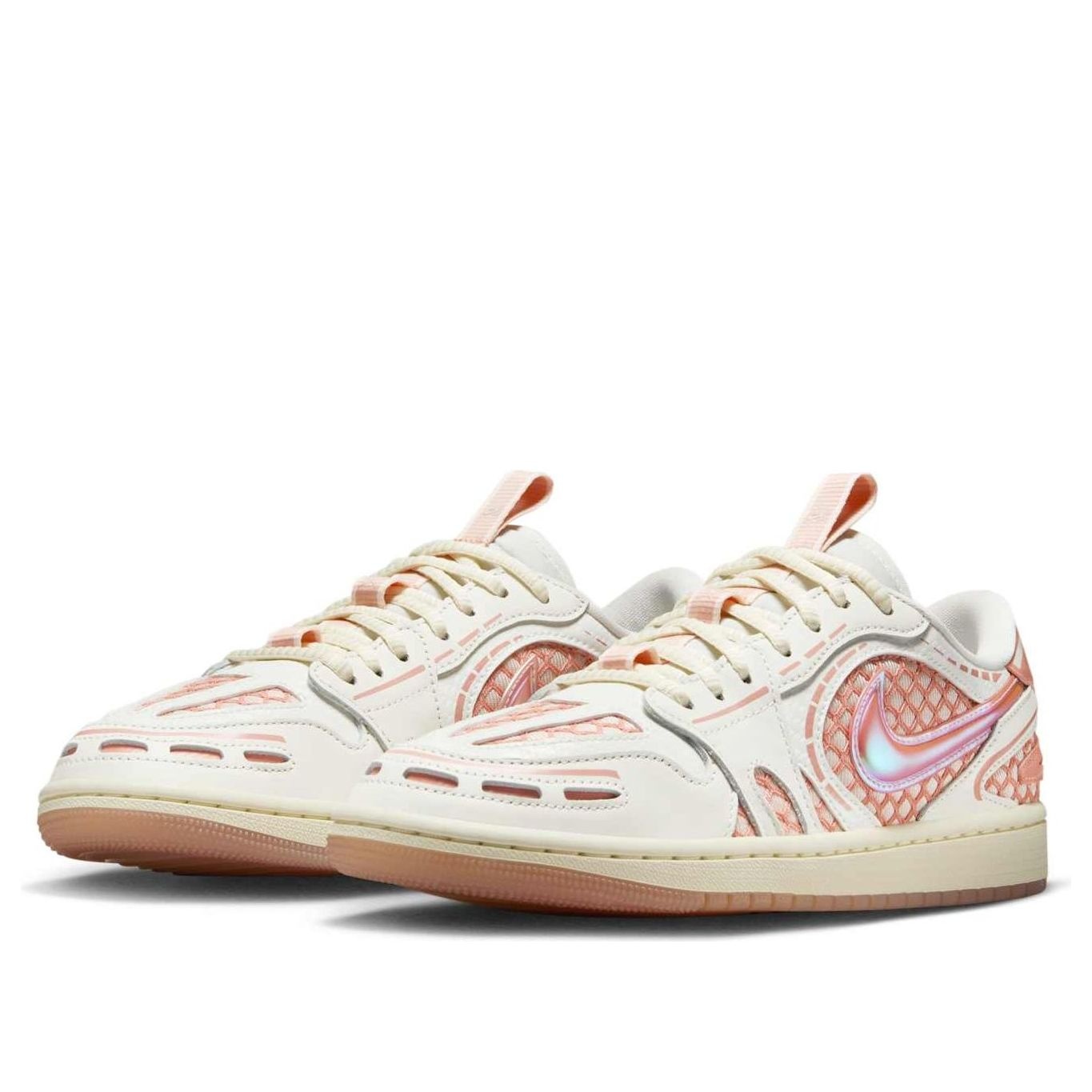 (WMNS) Air Jordan 1 Low MM V3 'Sail/Washed Coral' HQ2186-180 - 3