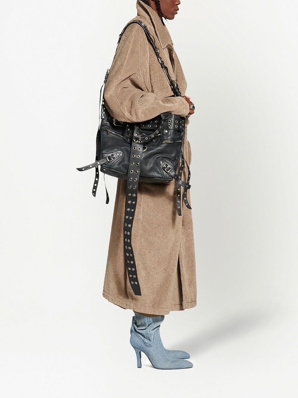 BALENCIAGA Emo Large tote bag | farfetch | REVERSIBLE