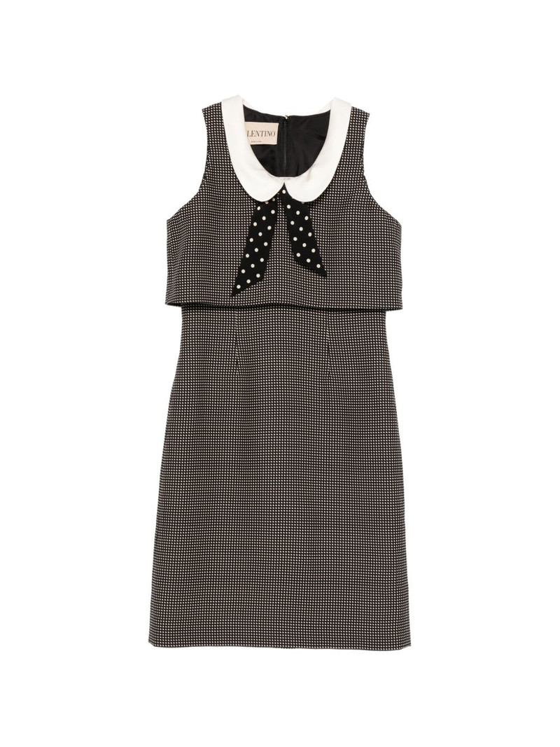 patterned collared dress 1