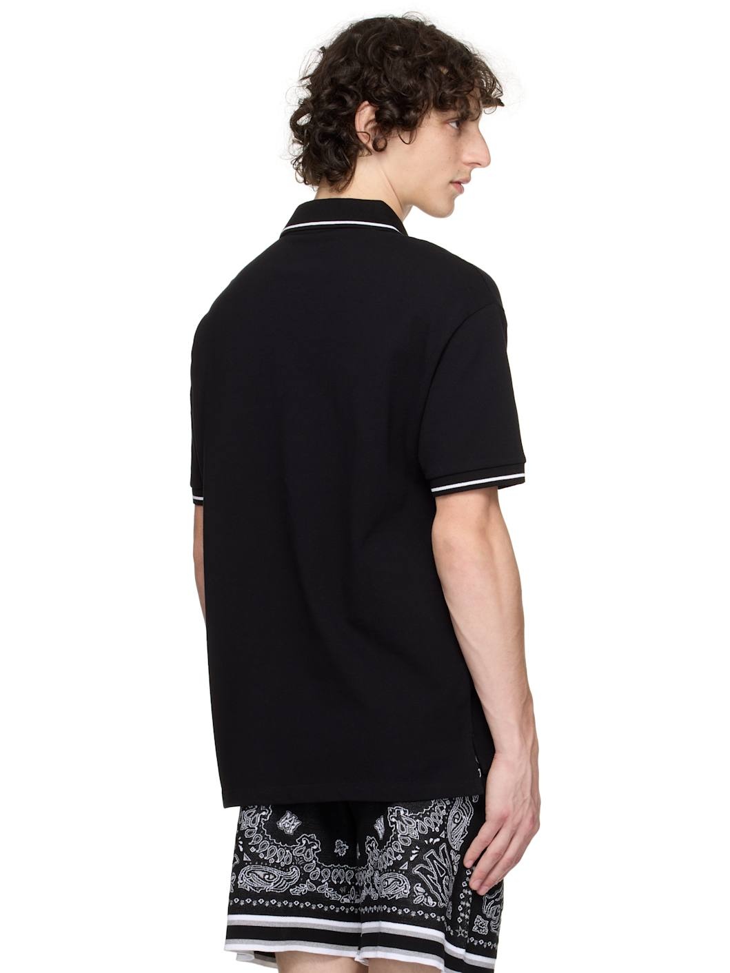 Black 'AMIRI' Polo - 3