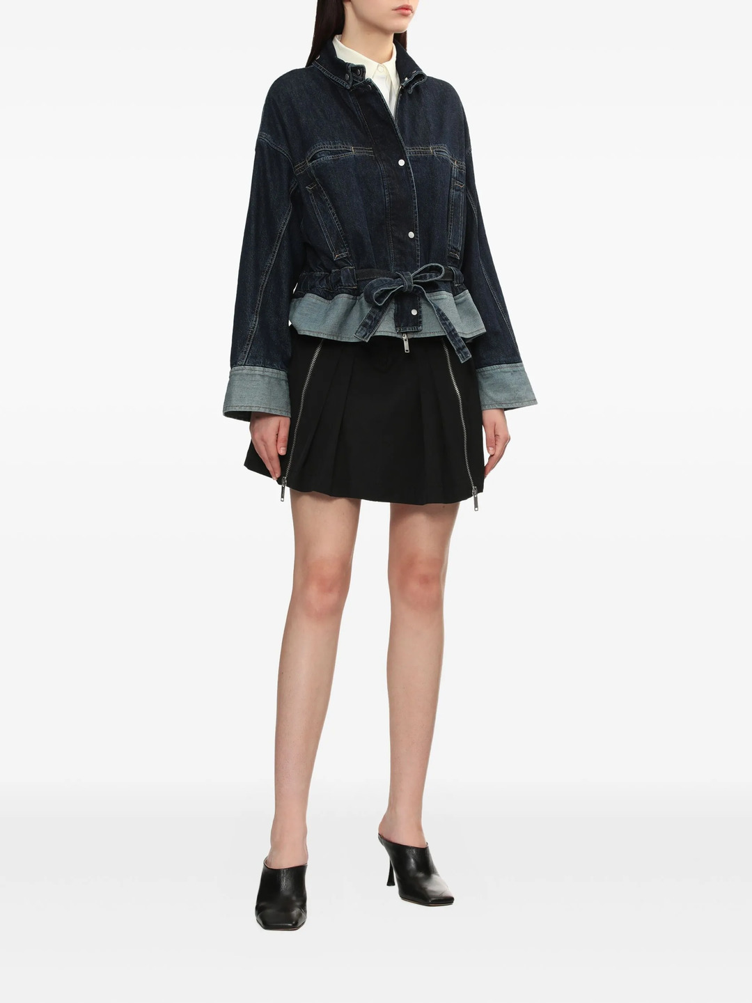 Waist Tie Boxy Jacket - 2