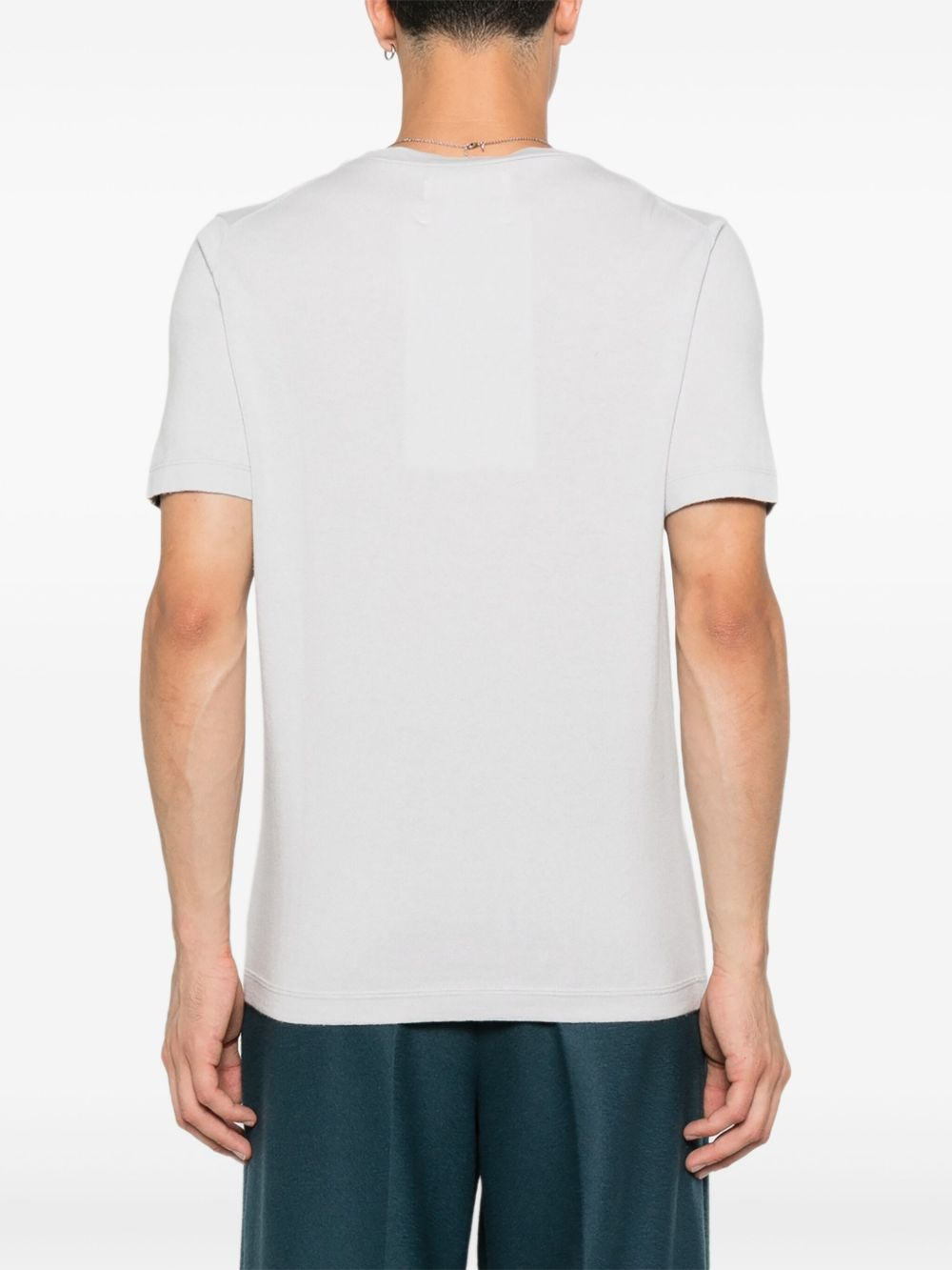 short-sleeve logo-detail T-shirt - 4