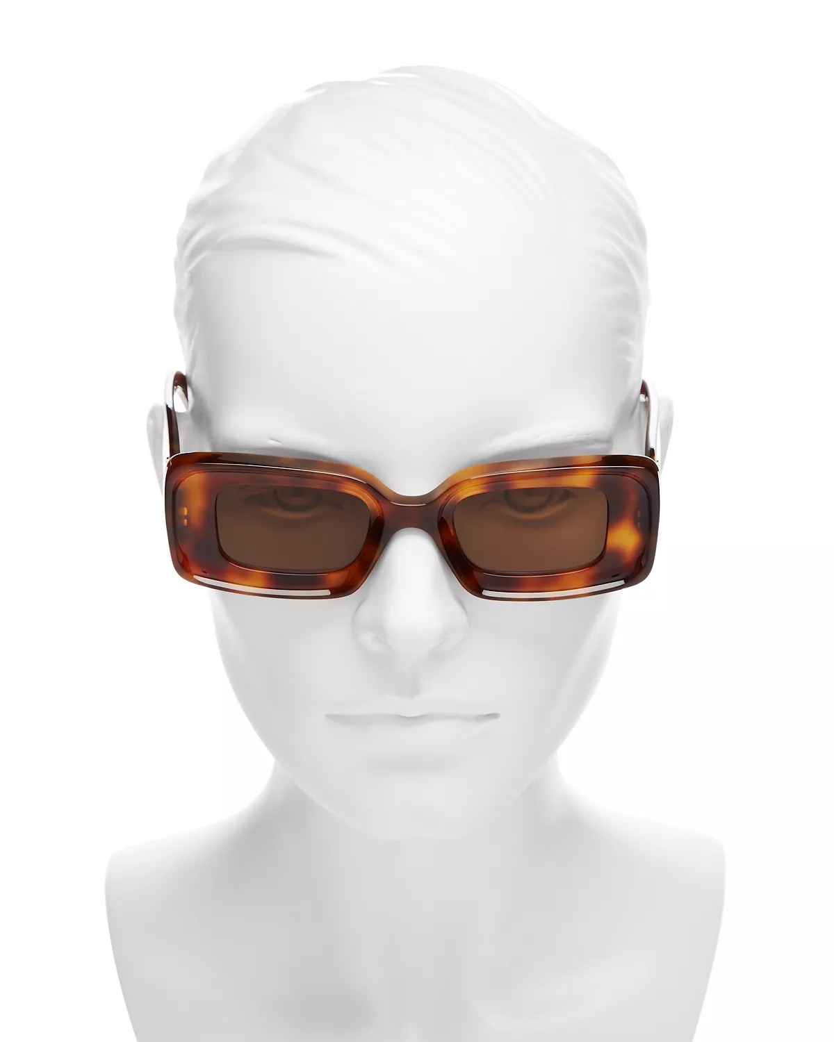 Chunky Anagram Rectangular Sunglasses, 46mm - 3