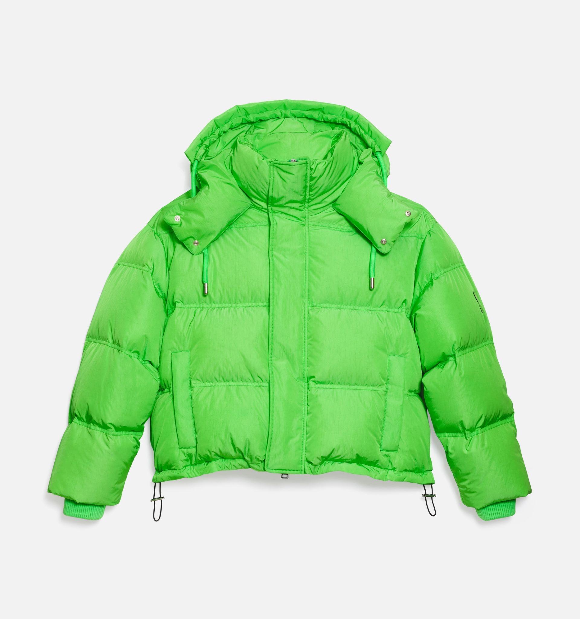 Down Jacket With Ami De Cœur Patch - 3