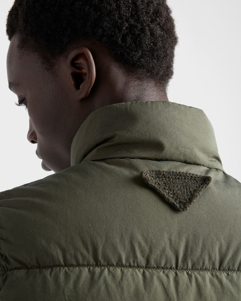 Cotton down vest 3