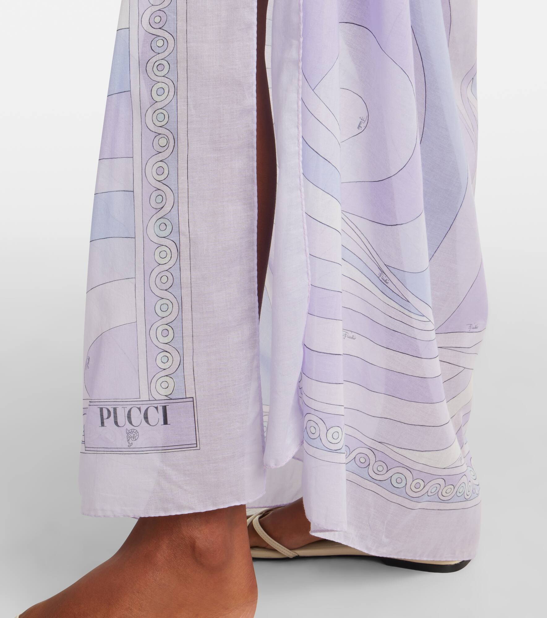 Iride cotton beach cover-up - 5