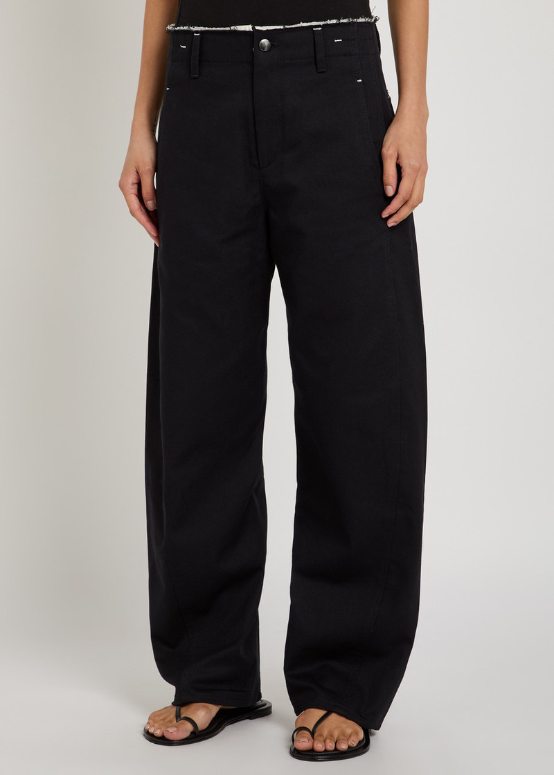 MARIA McMANUS Maria Mcmanus Hollywood Bow Leg Barrel-leg Jeans outlook