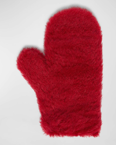 Max Mara Ombrato Shearling Mittens outlook