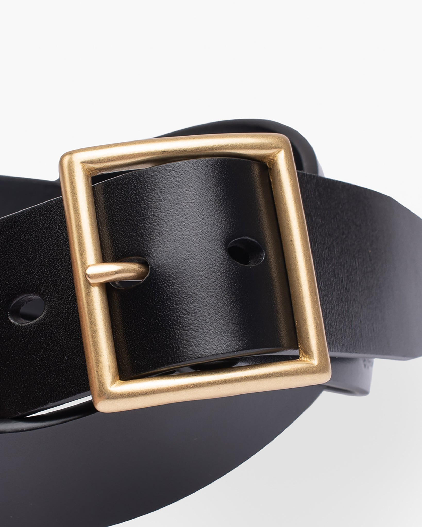 OGL-BELT-FULL-VTG1.75-BLK OGL Vintage 1.75" Leather Belt - Black - 3