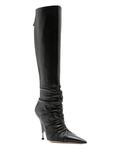 Blumarine 105mm leather boots outlook