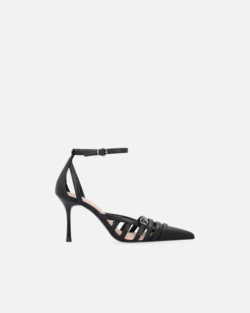 POINTED-TOE PUMPS WITH HEEL AND STRAP 1