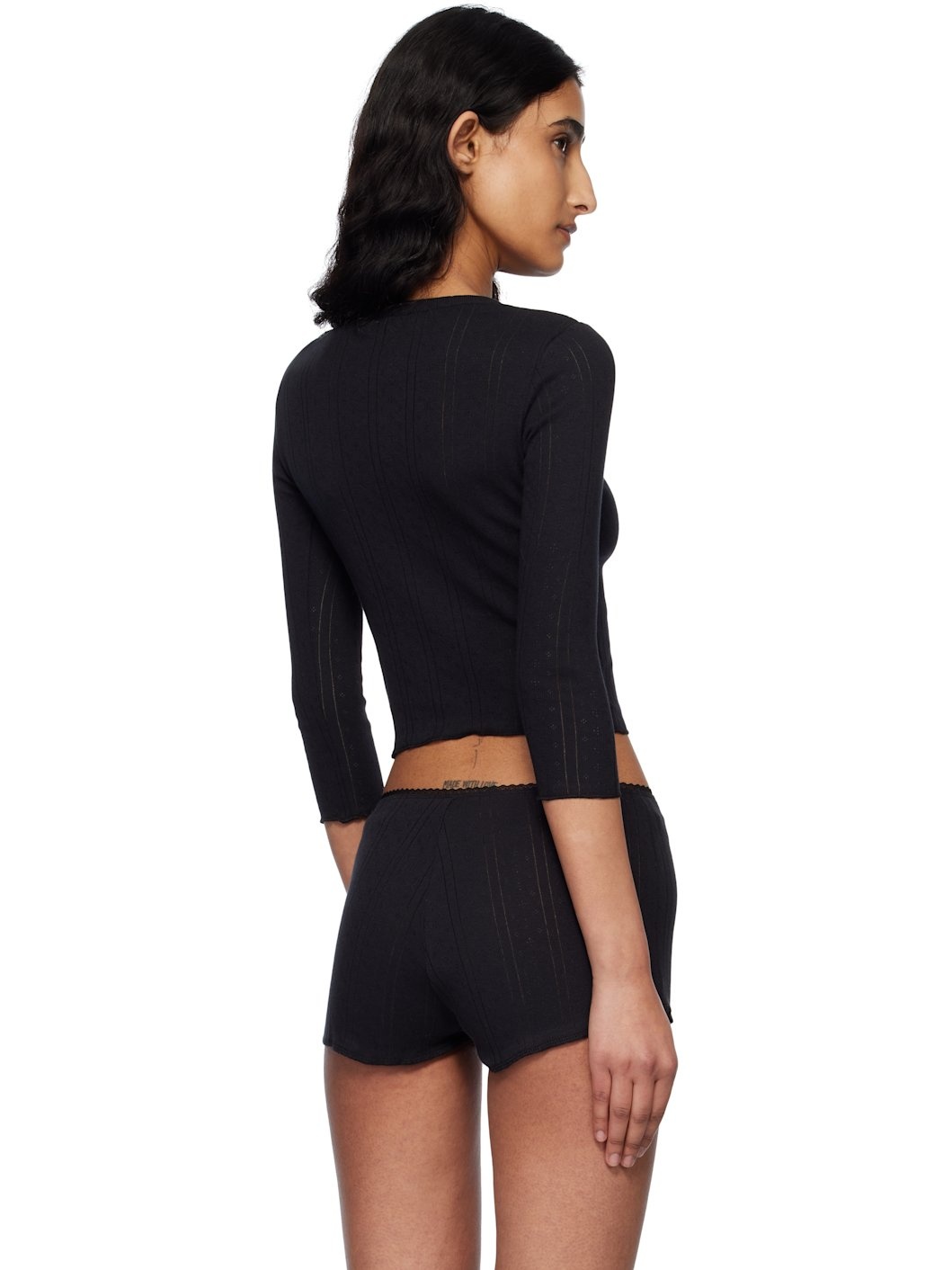 Black 'The Baby' Henley - 3