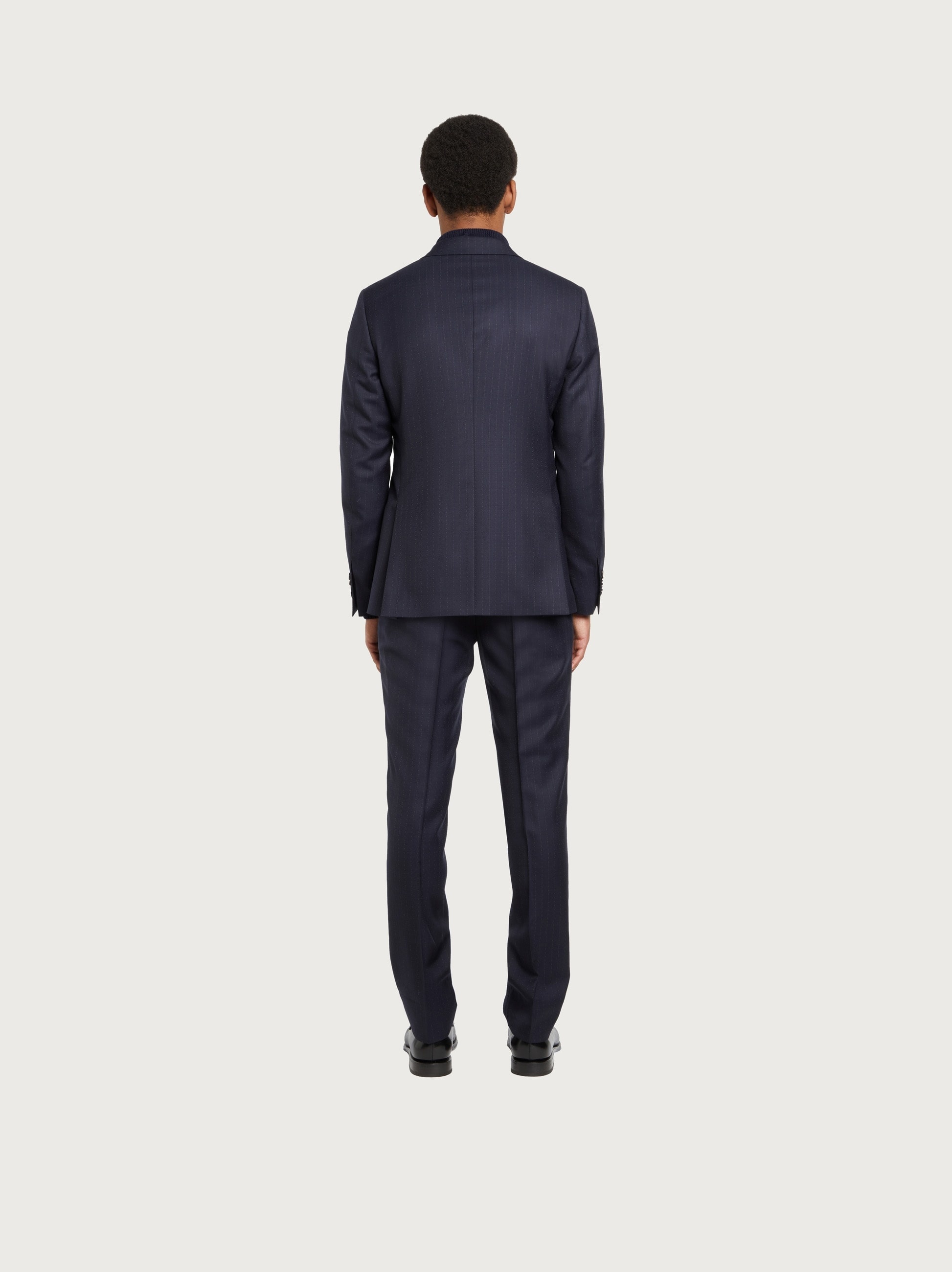Check suit in wool - 3