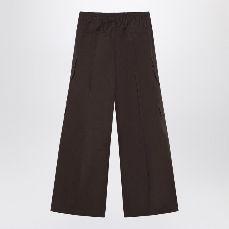 Rick Owens Dust Grey Wide Cargobelas Trousers Men - 2