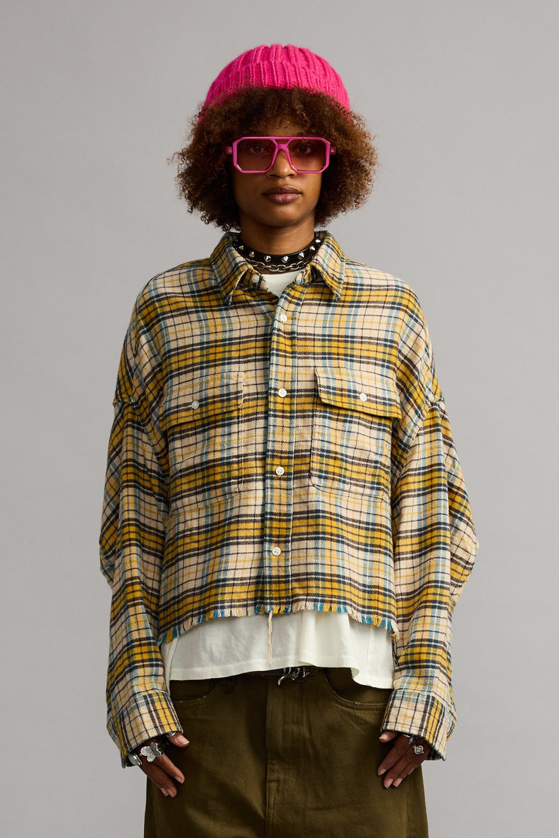 CROPPED WORK SHIRT 4