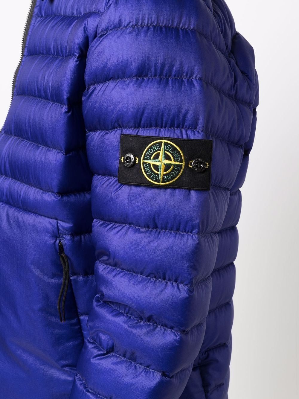 Compass-patch padded jacket - 5