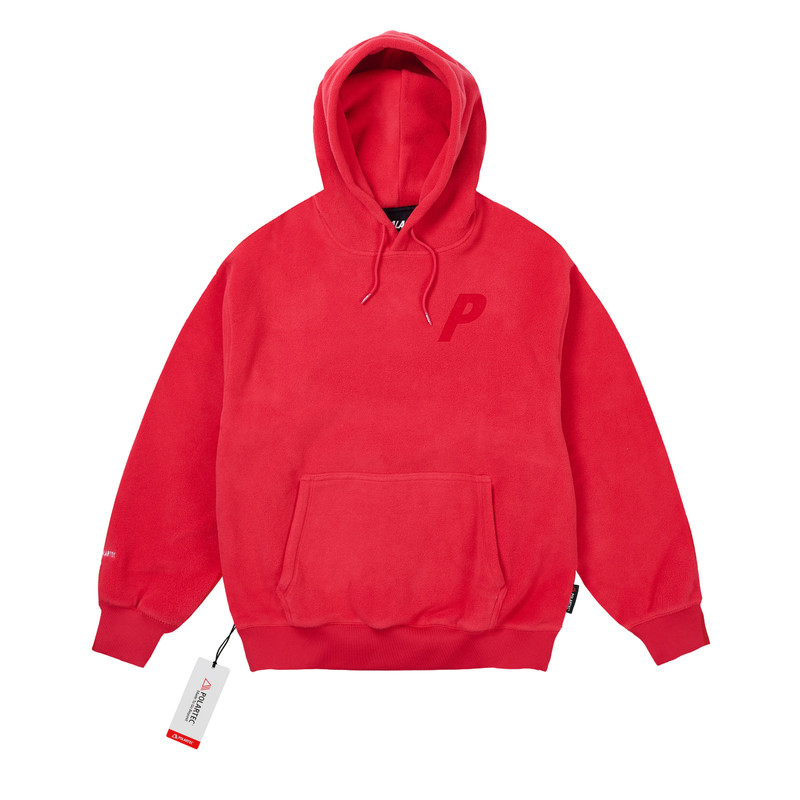 POLARTEC P3 HOOD MARS RED 1