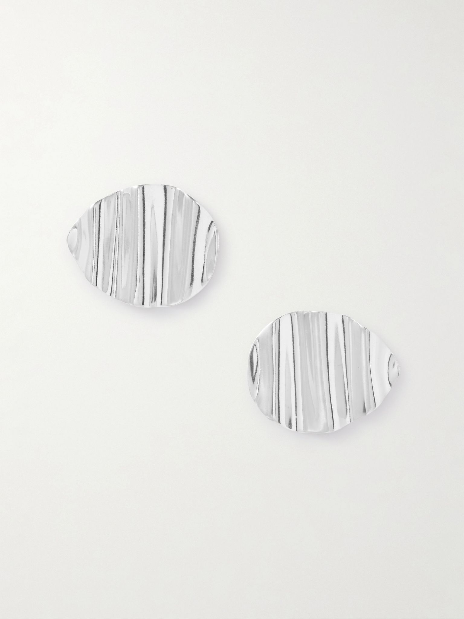 L'Onda silver earrings Silver - 1