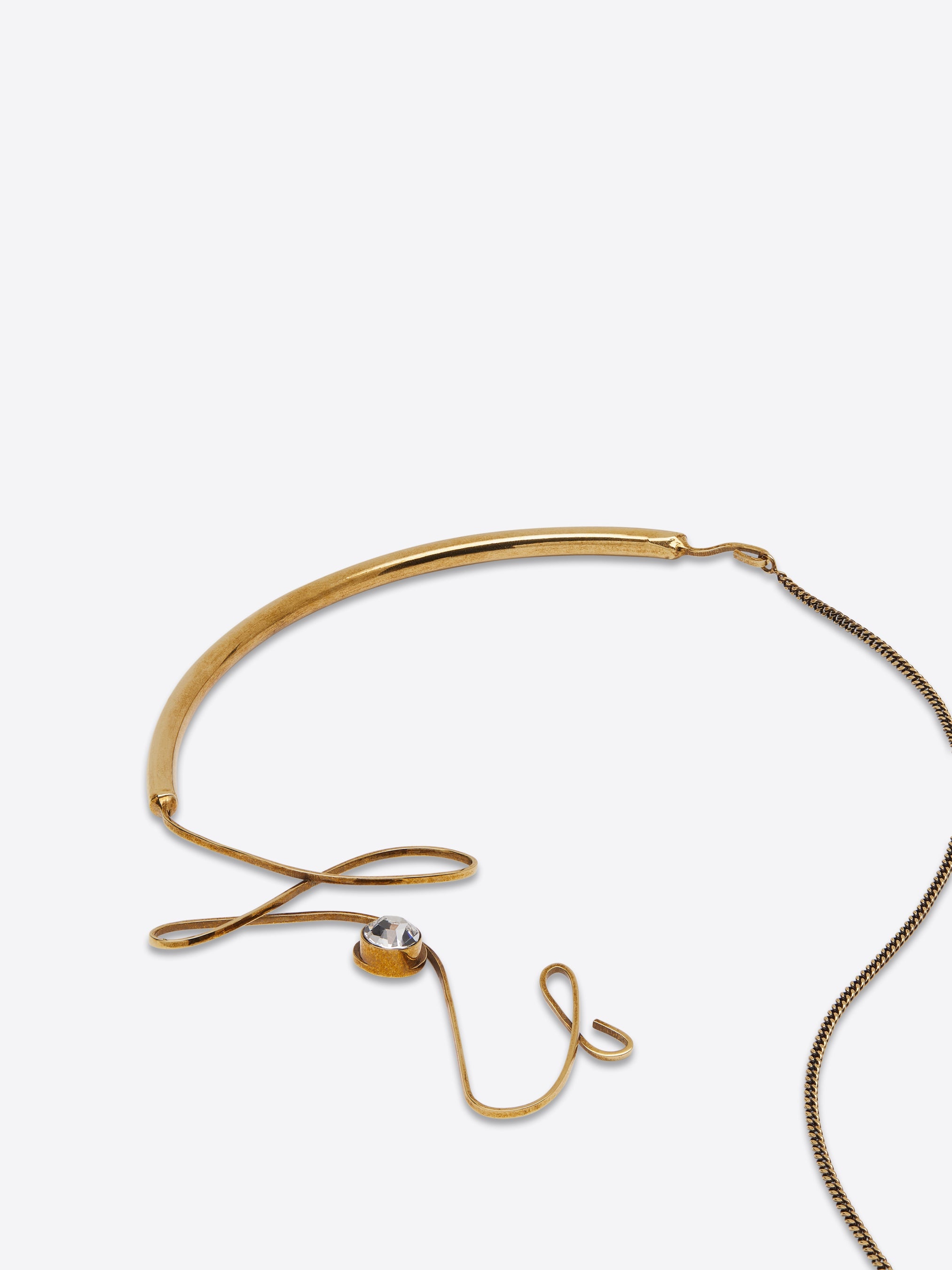 WAVED CHAIN NECKLACE - 3
