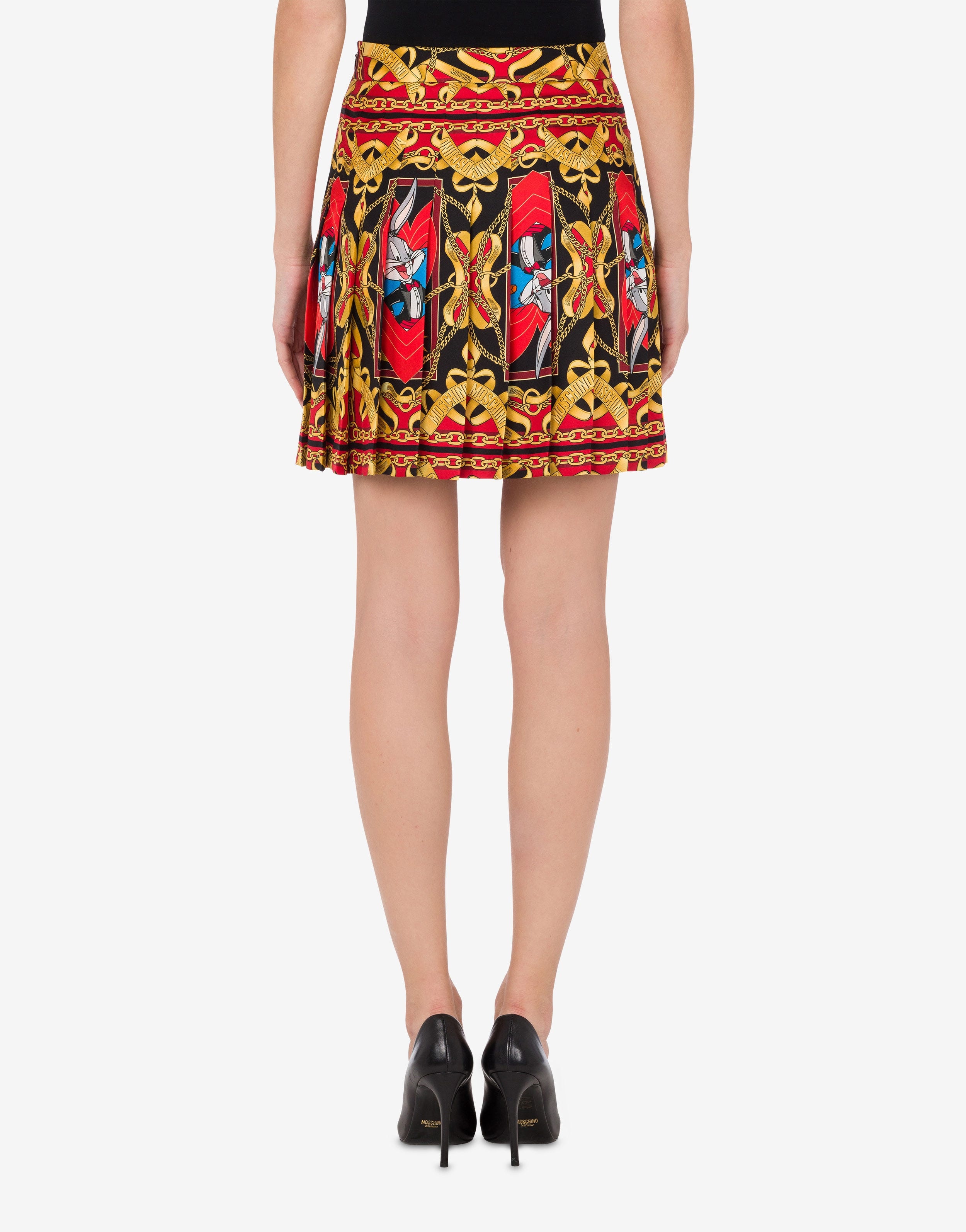 CHINESE NEW YEAR TWILL MINISKIRT - 3