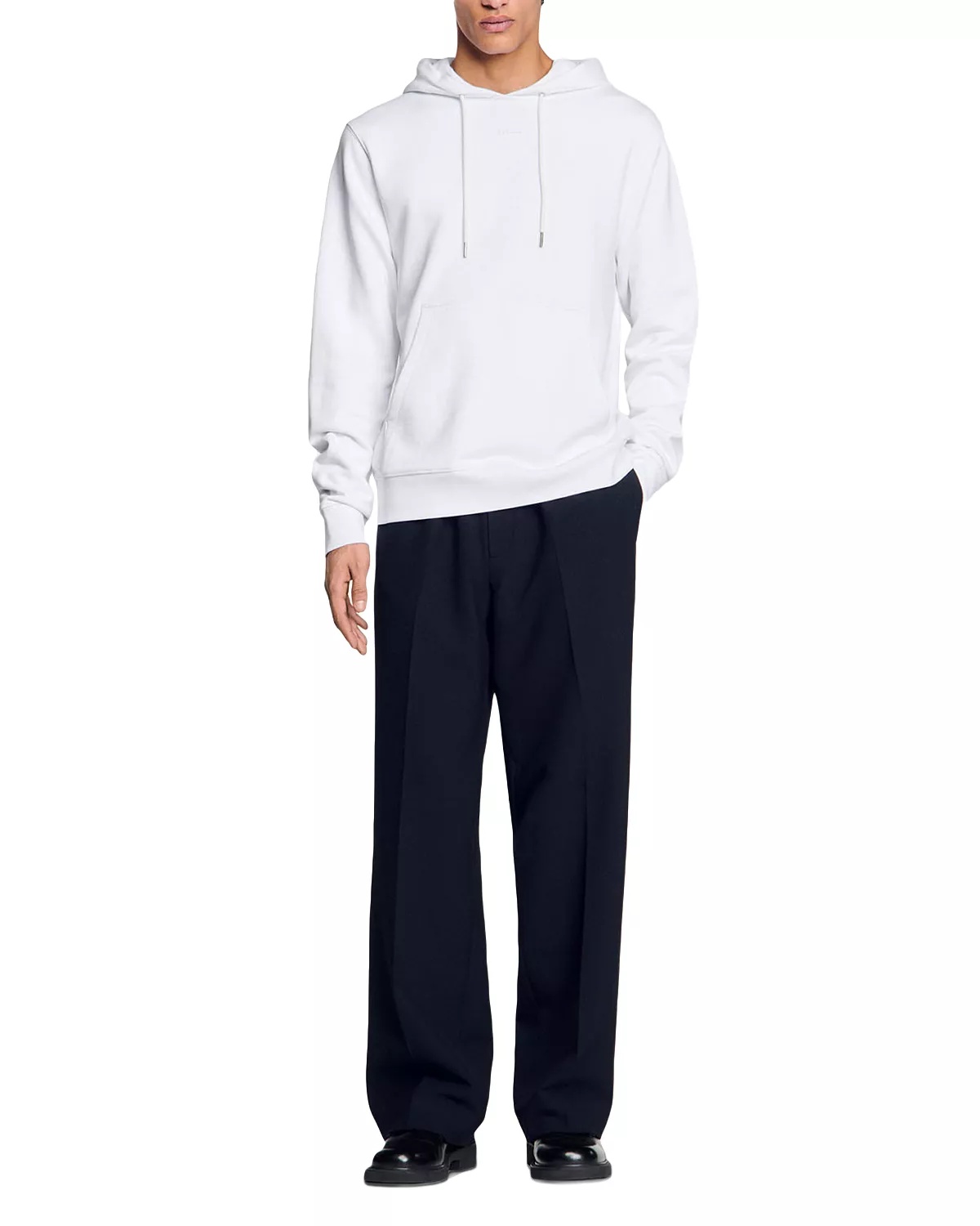 Regular Fit Sandro Logo Hoodie - 2