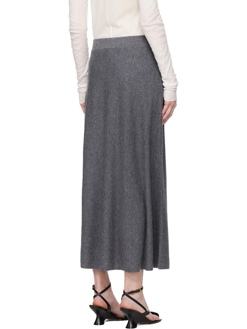 Gray Torie Midi Skirt 3