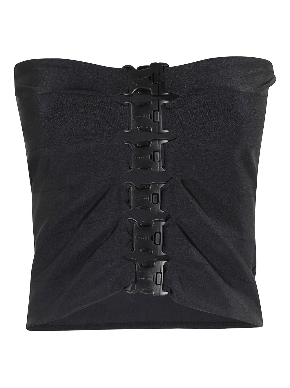 multi-buckle tube top - 2