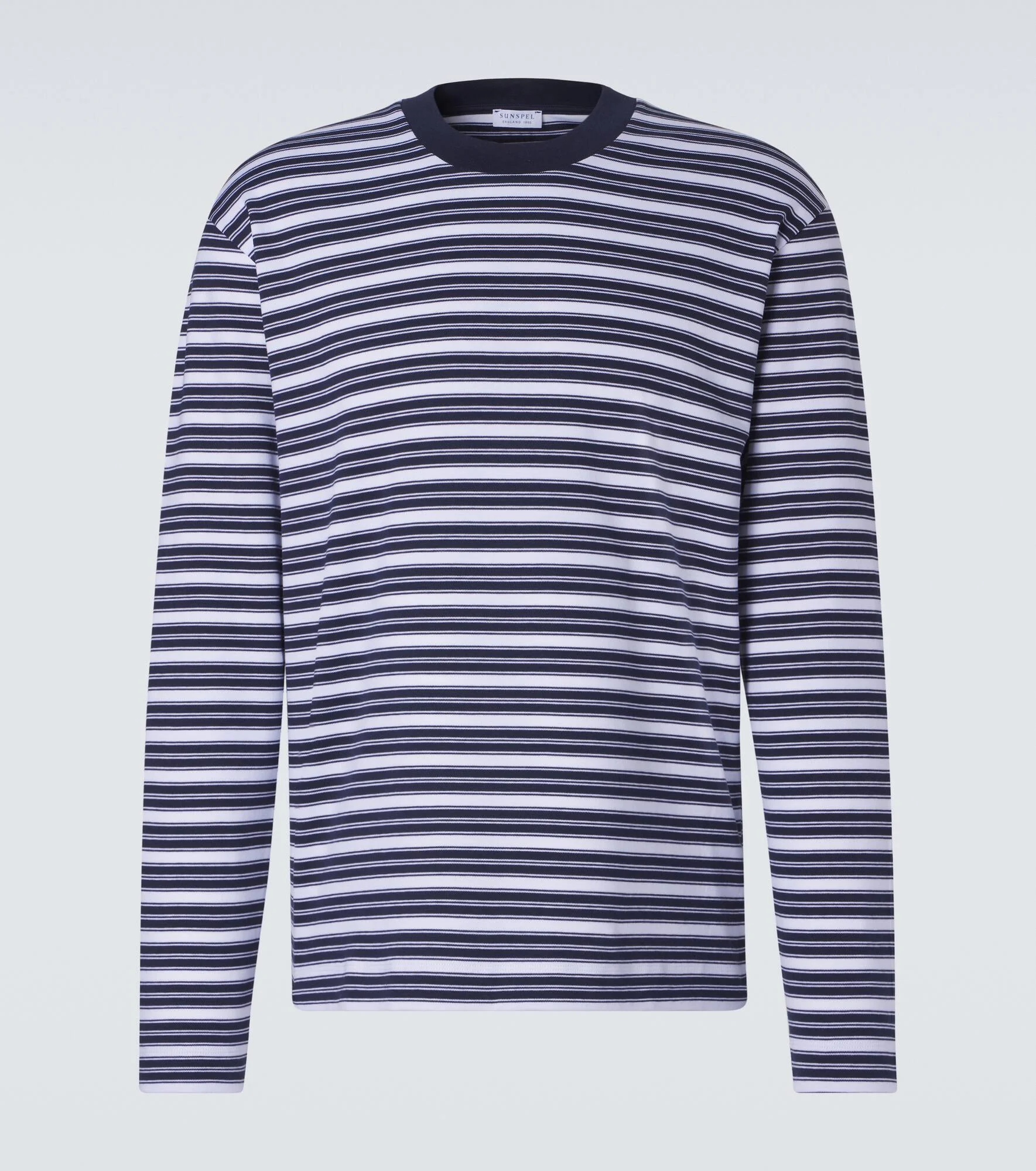 Striped cotton jersey T-shirt - 1