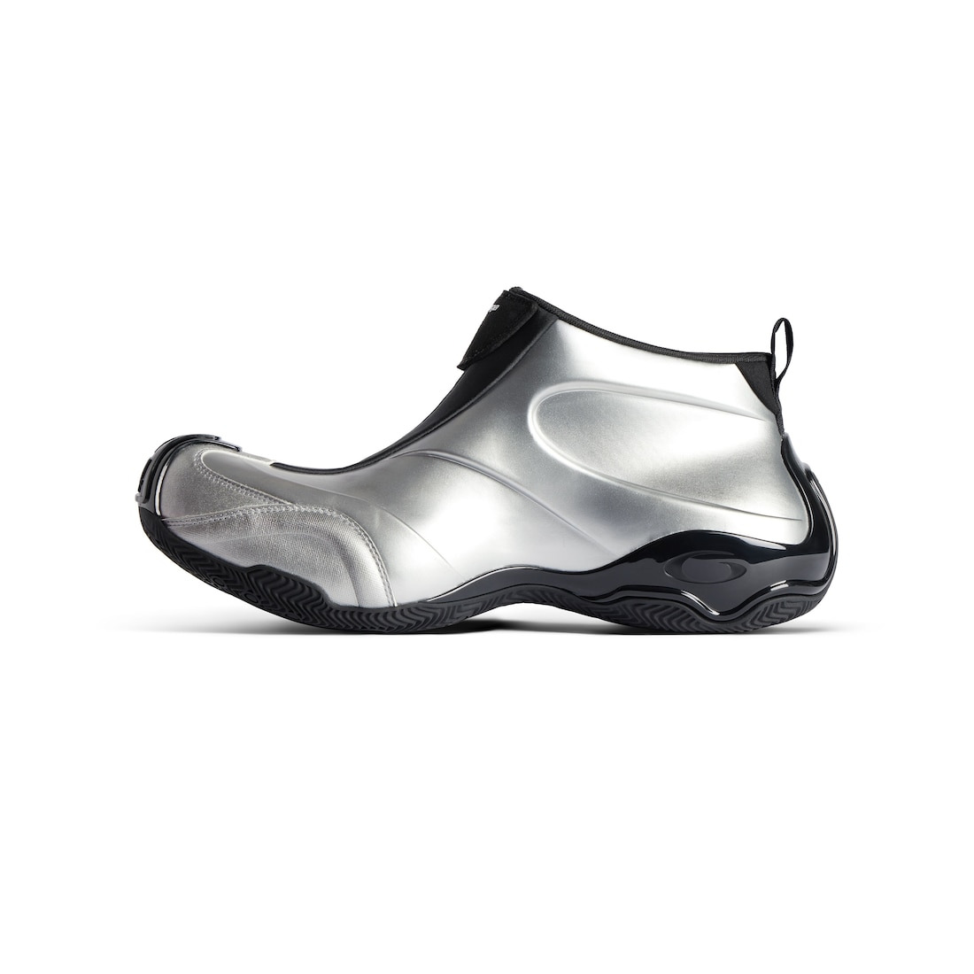 Men's Basketball Sneaker  in Silver/black - 4