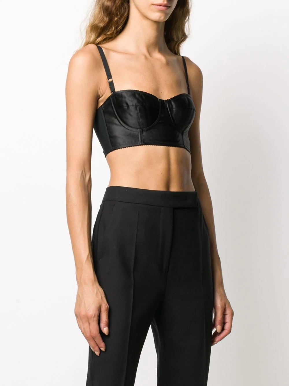 structured bralette top - 3