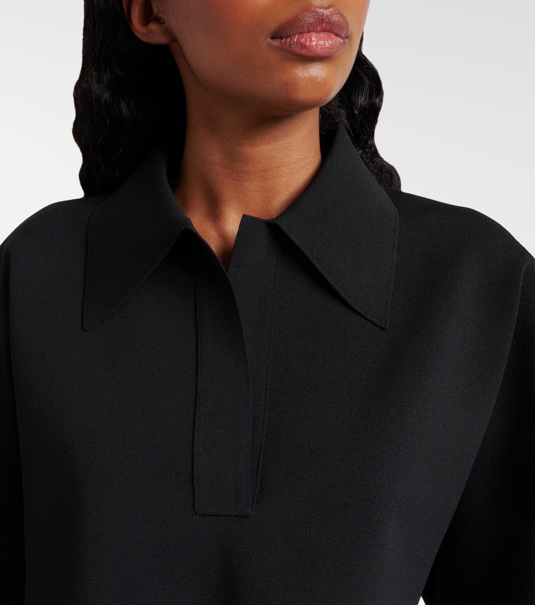 Cropped polo shirt - 4