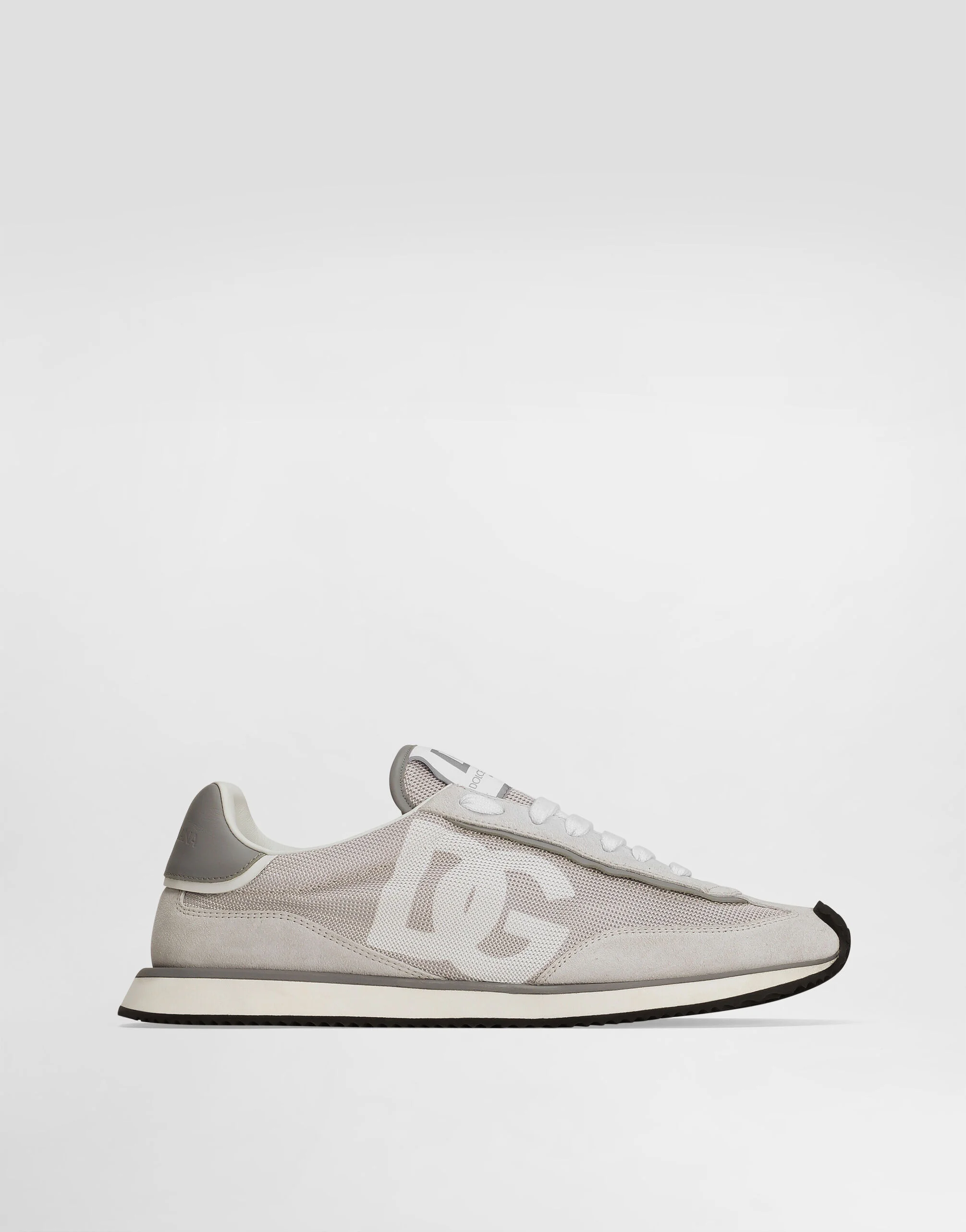 Mixed-material DG CUSHION sneakers - 1