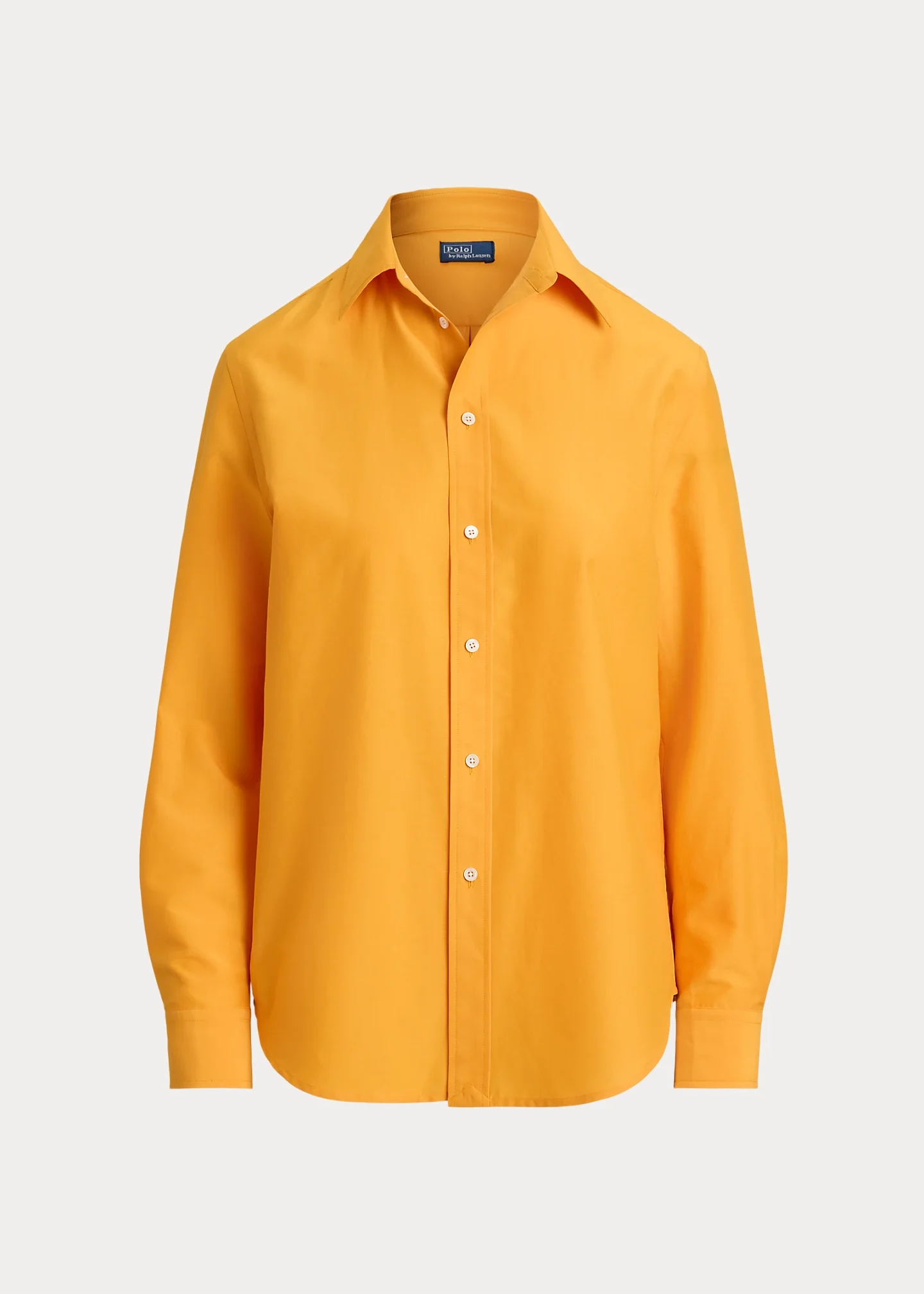Relaxed Fit Cotton-Silk Shirt - 1