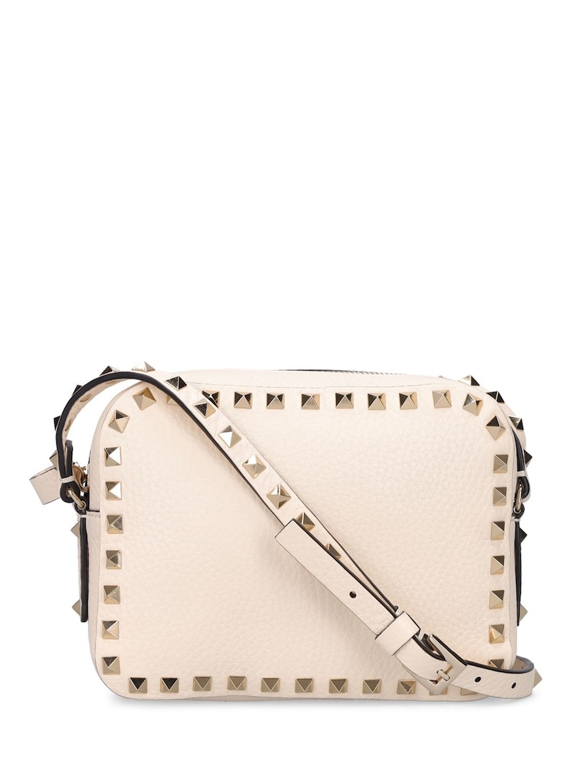 Rockstud leather crossbody bag - 6