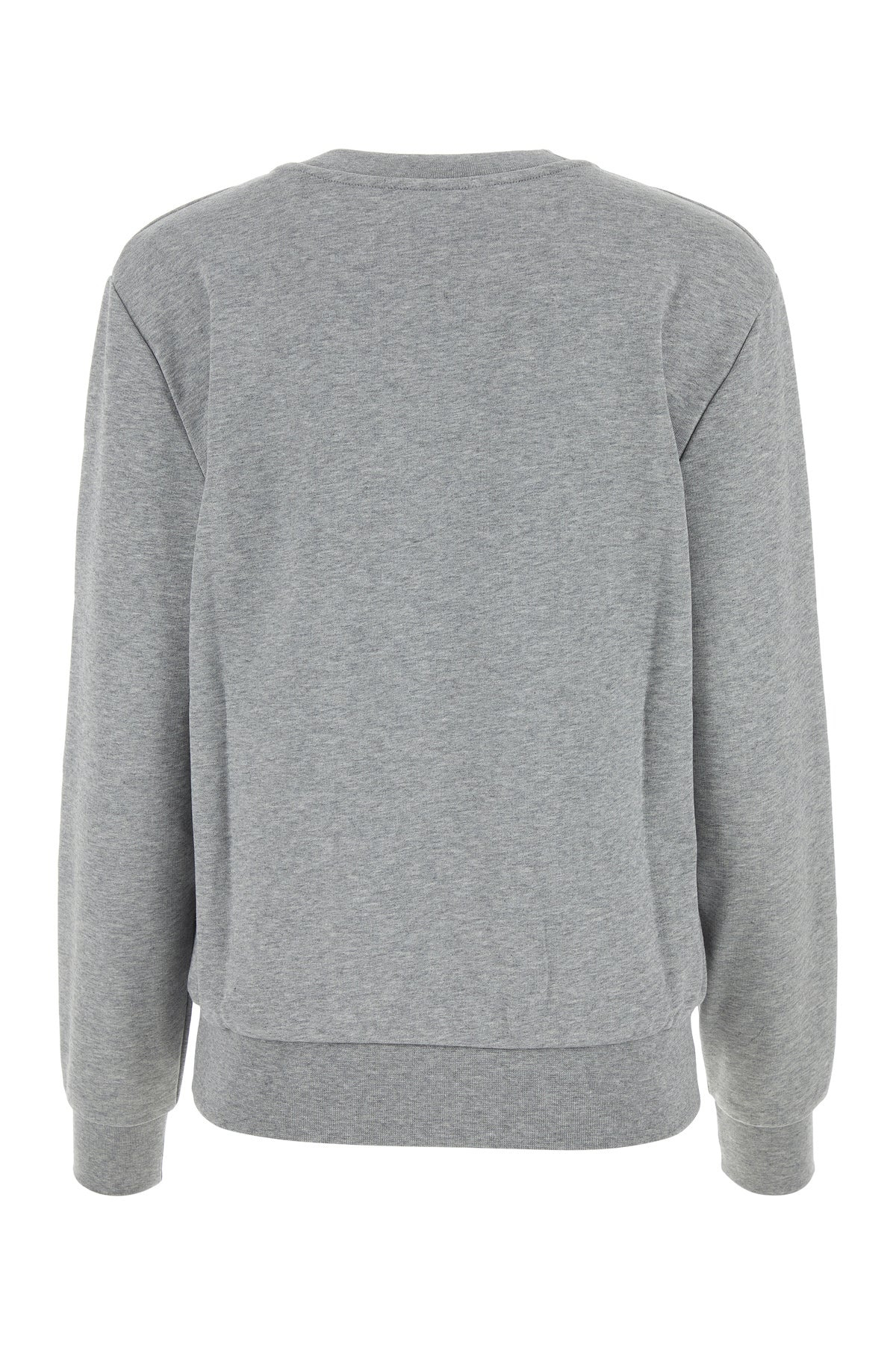 Melange grey cotton sweatshirt - 2