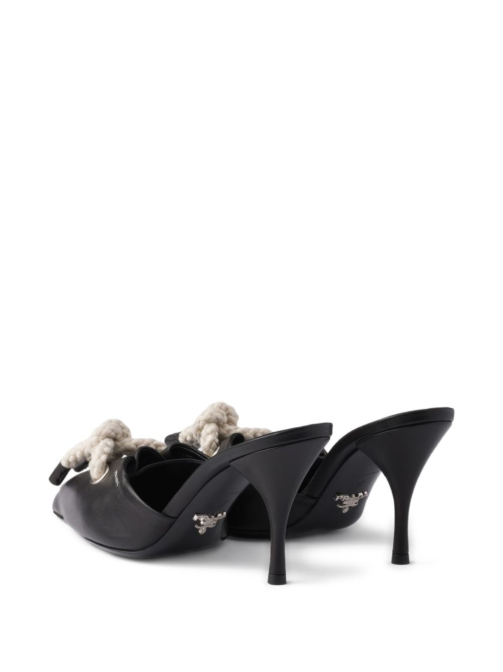 braided-detail mules - 3