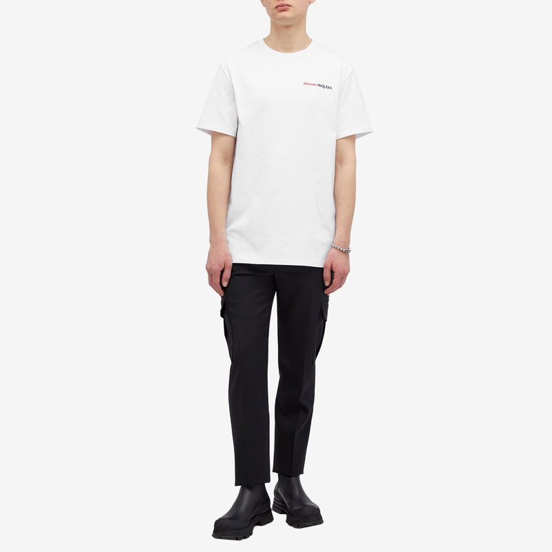 Alexander McQueen Alexander McQueen Embroidered Logo T-Shirt outlook