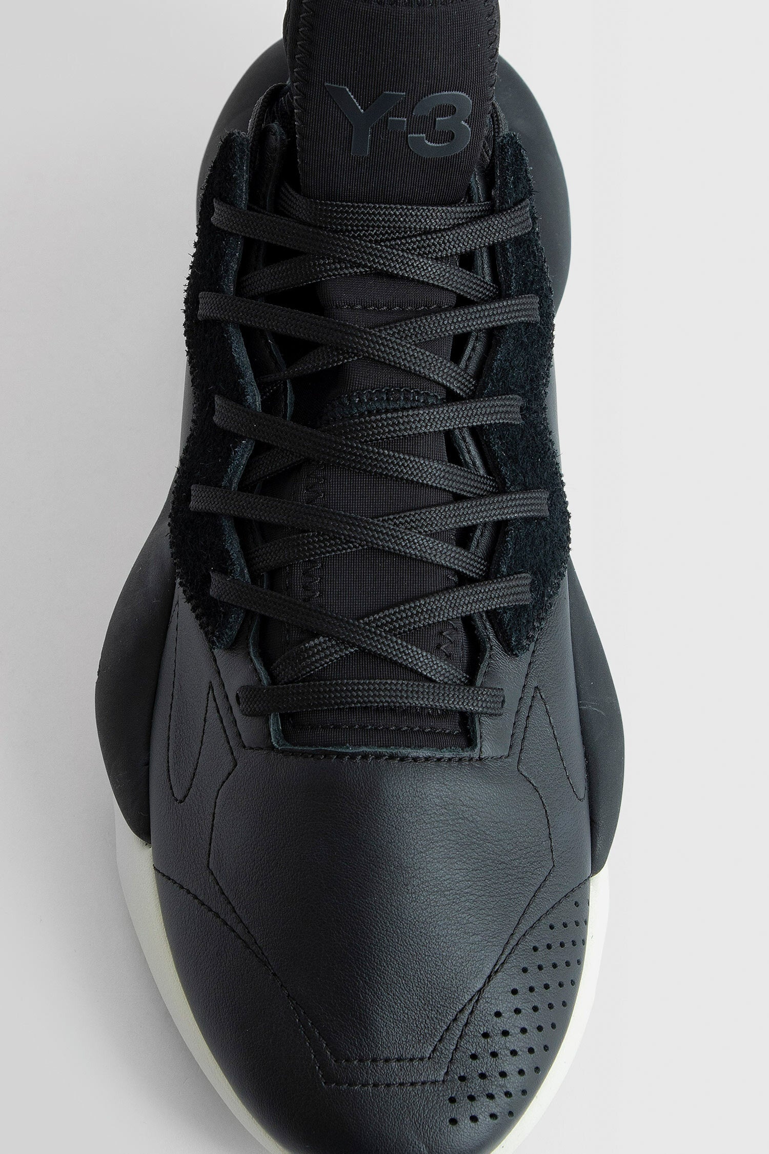 Y-3 UNISEX BLACK SNEAKERS - 5