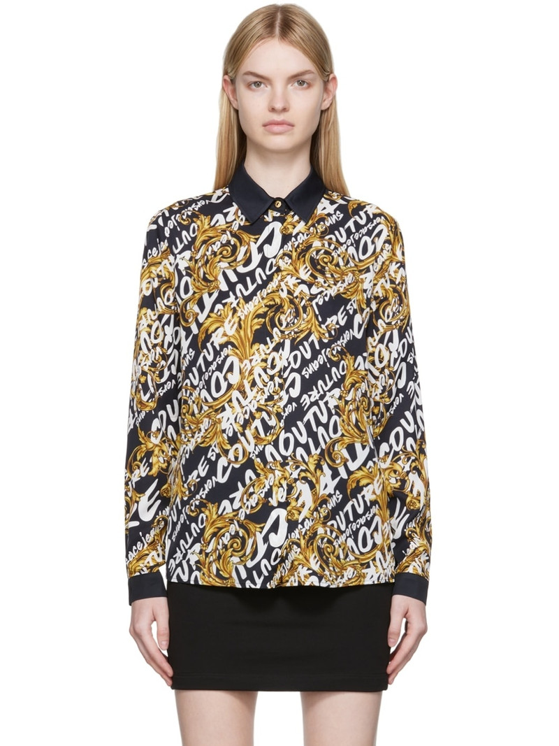 Black Viscose Shirt 1